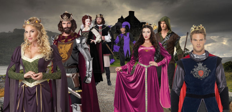 Where can I buy medieval costumes for men and women for a themed event in Australia?