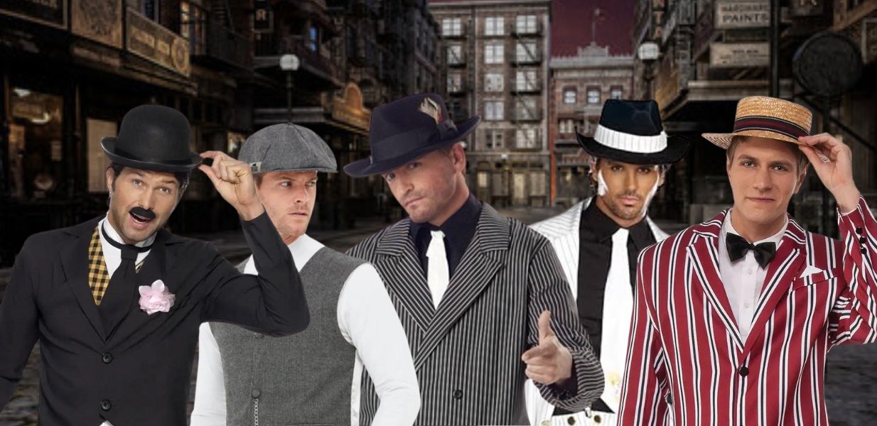 1920's - 1940's - Men - Jokers Costume Mega Store