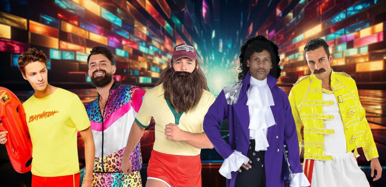 1980's - Men - Jokers Costume Mega Store