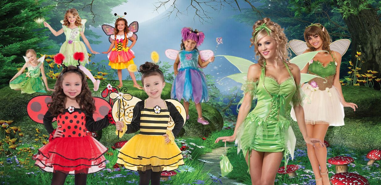 green emerald velvet dress Dark Fairy Costume Set for Girls