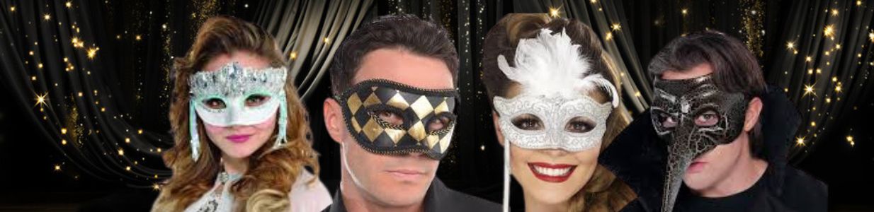 Masks Masquerade - Jokers Costume Mega Store