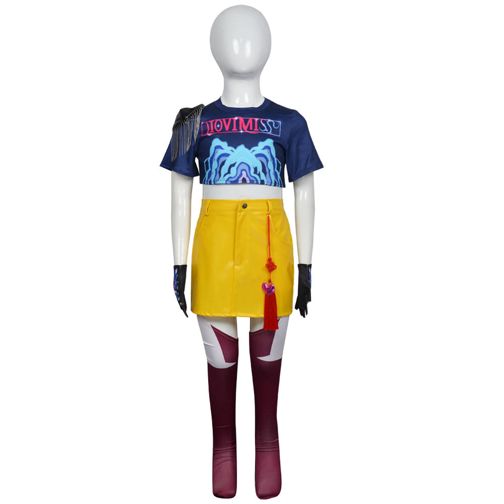 Mira Costume, Child - Demon Hunters