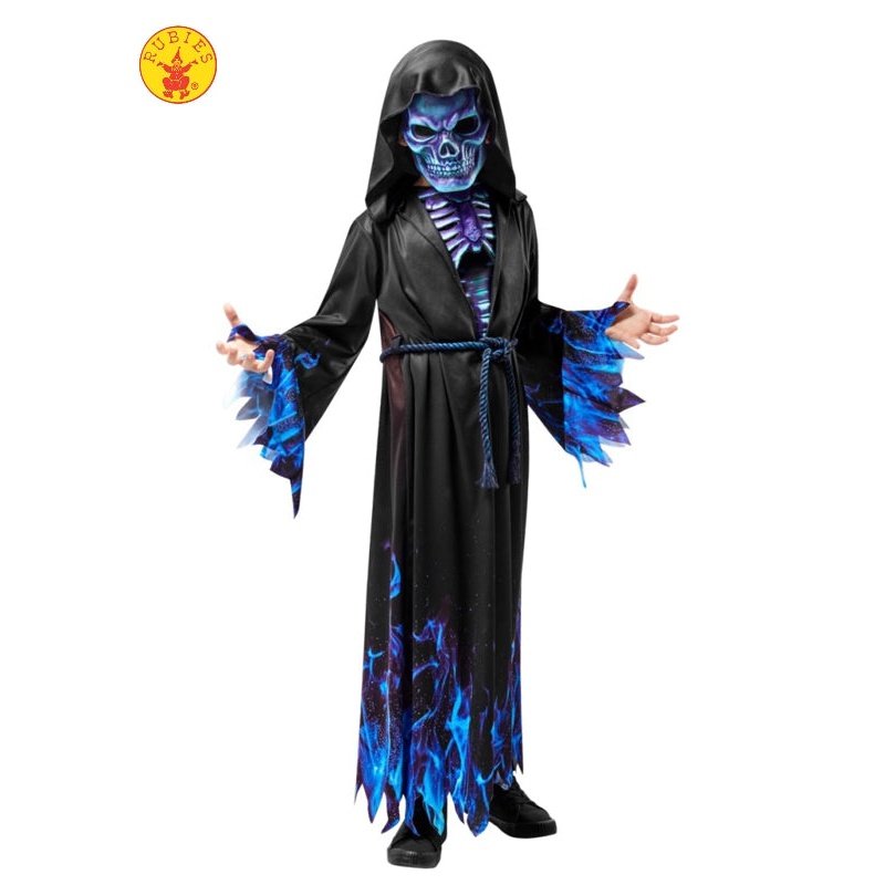 Blue Reaper Deluxe Child Costume - Ideal for Halloween Fright