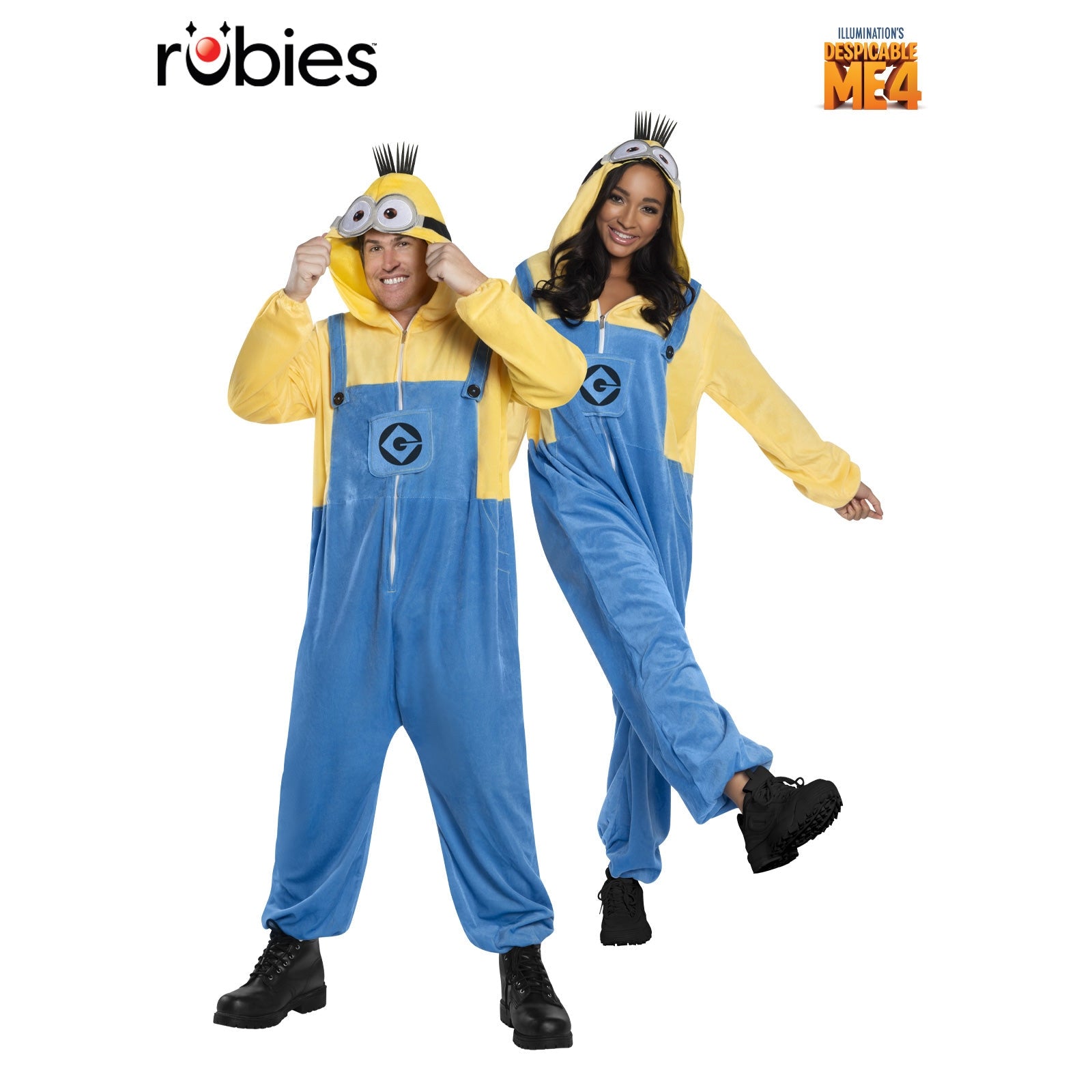 Minion Despicable 4 Jumpsuit Adult Costume for Halloween party