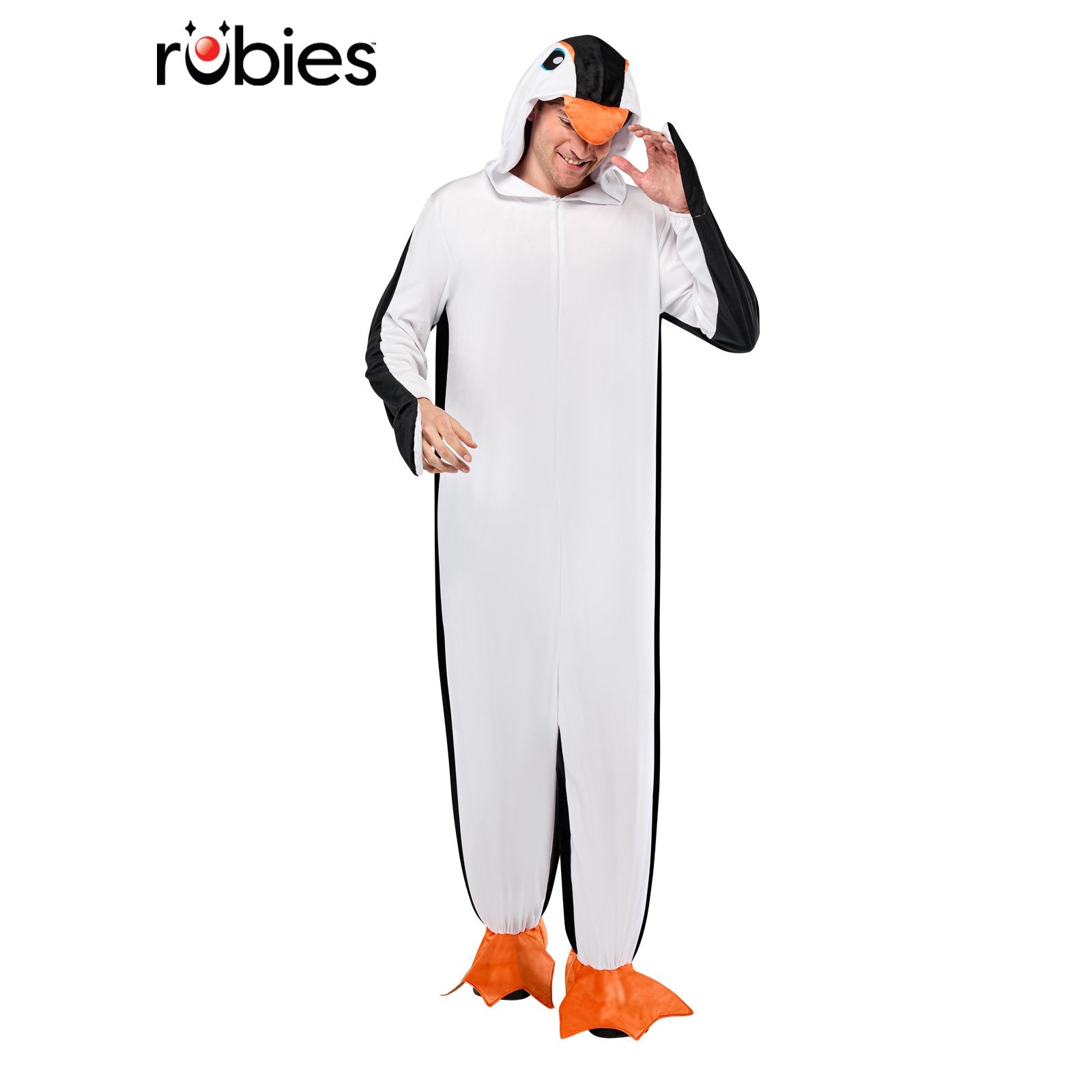 Penguin Plush Onesie, Adult