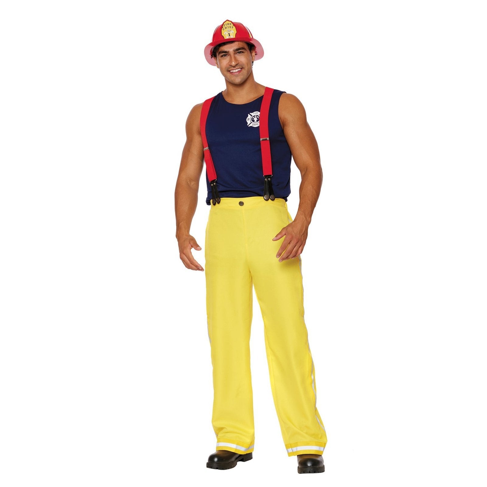 Fiery Fighter Mens Costume.