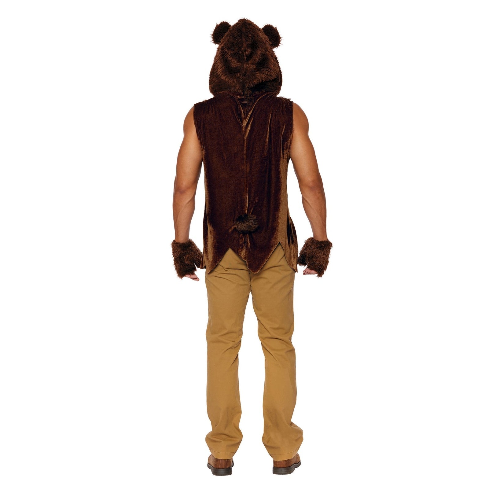 Full Body Bad Bear Mens Costume for Dress Up and Cosplay
