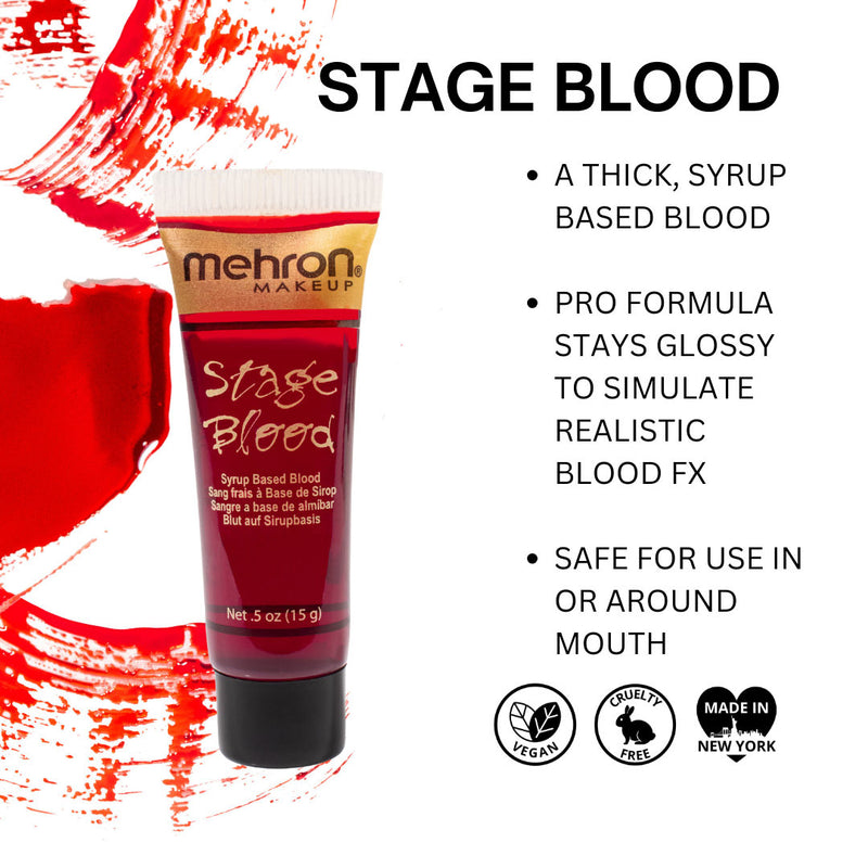 Mehron Stage Blood-Bright Red 14ml