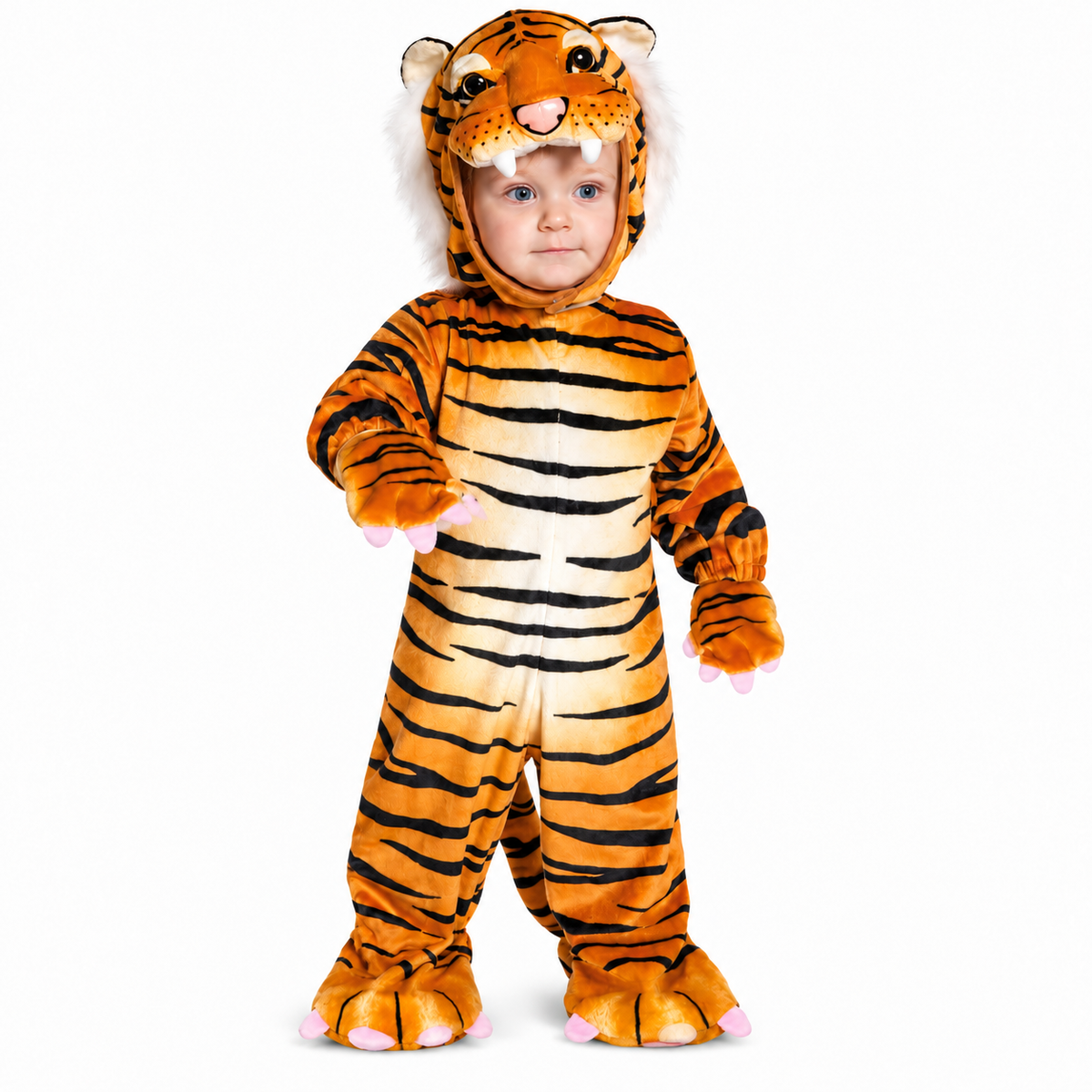 Toddler Plush Tiger Costume