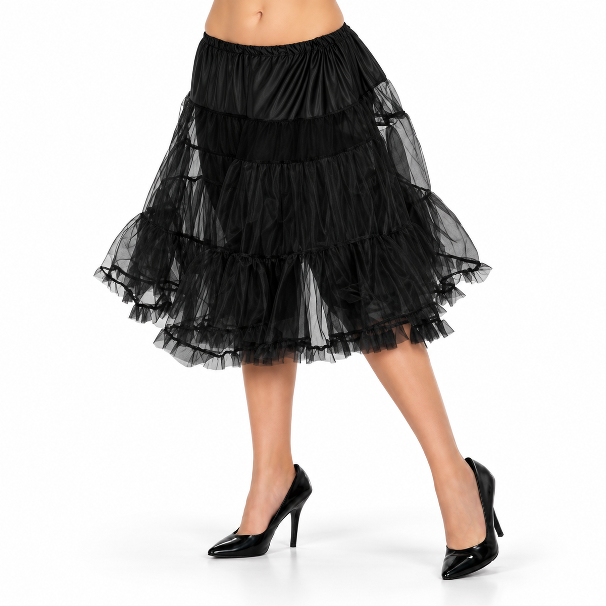 Petticoat, Black Costume Accessory