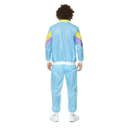 Unisex retro tracksuit for 80s themed parties and events