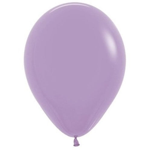 Round Balloon 30cm Lilac, Uninflated