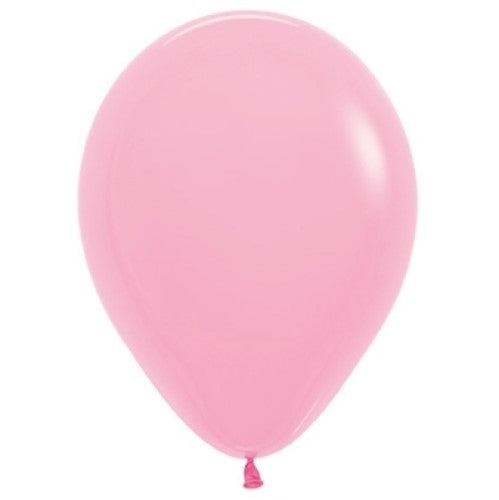 Round Balloon 30cm Light Pink, Uninflated