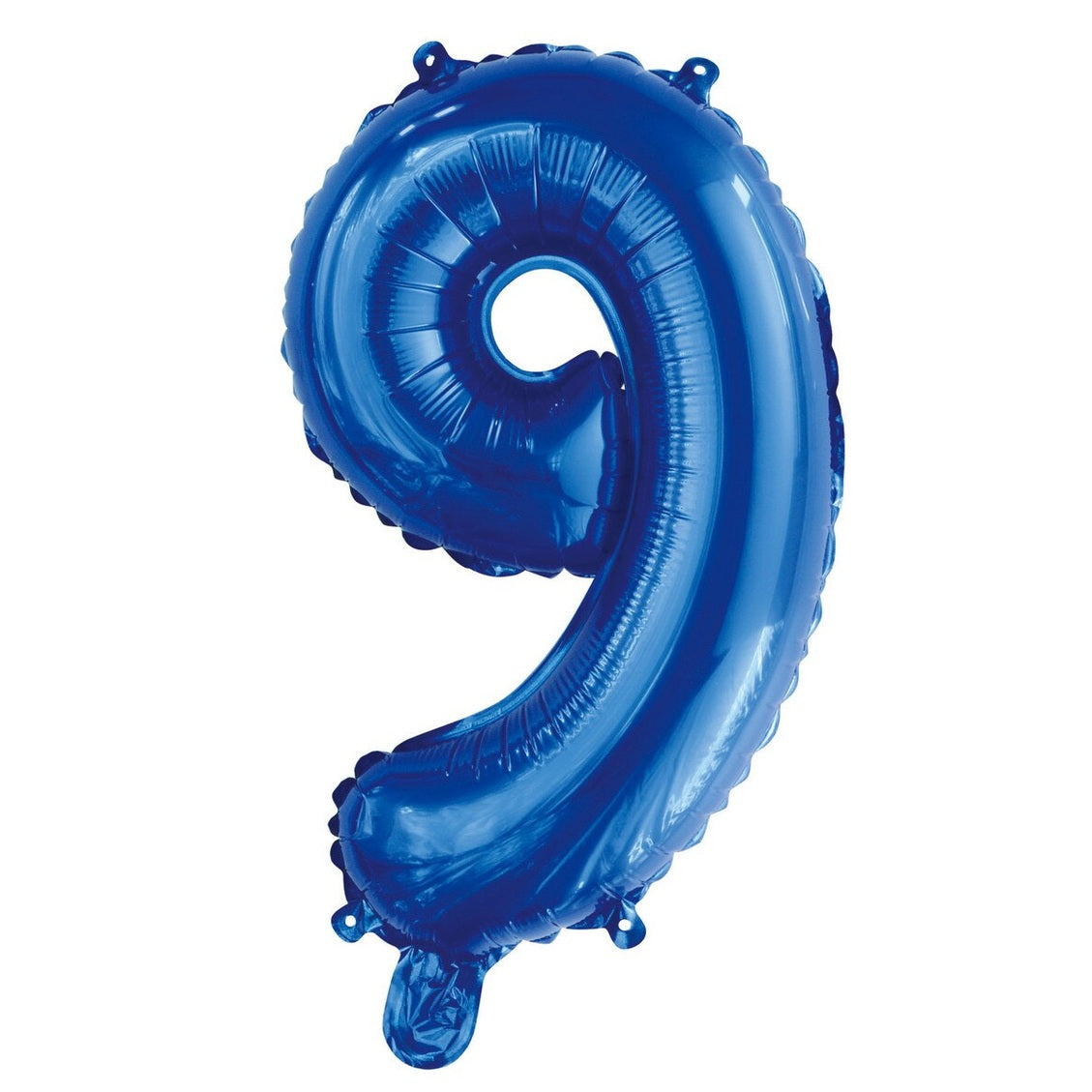 Number 9 Blue Foil Balloon - 35cm