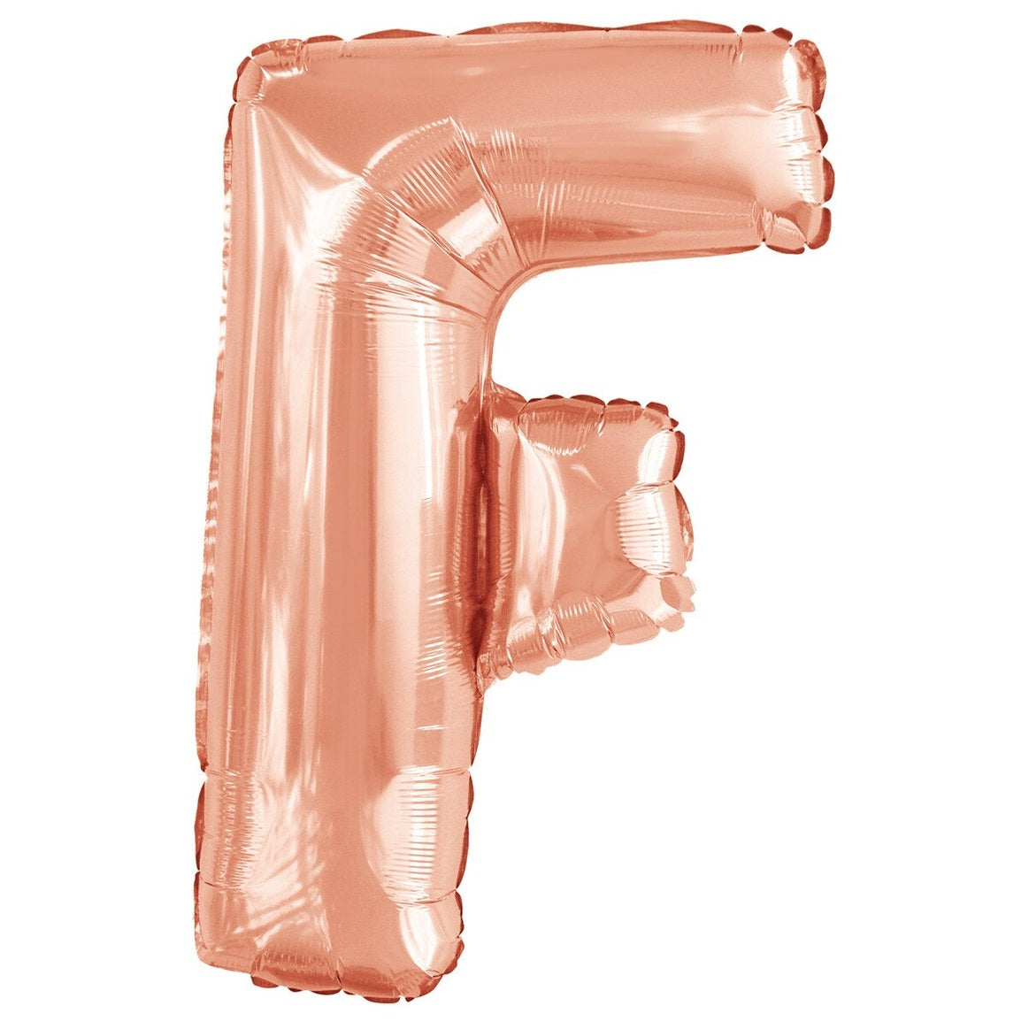 Rose Gold Letter F Foil Balloon-86cm