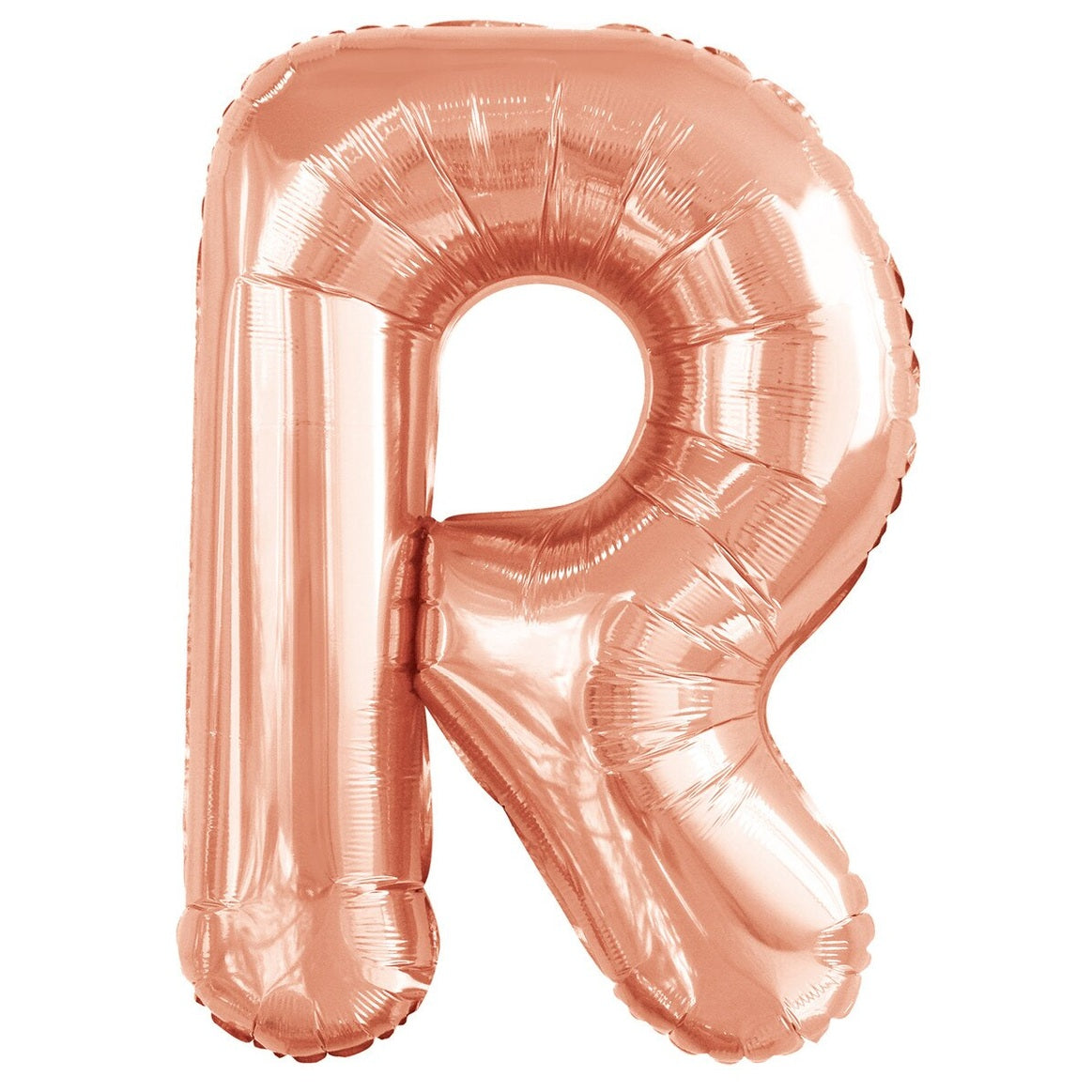Rose Gold Letter R Foil Balloon-86cm
