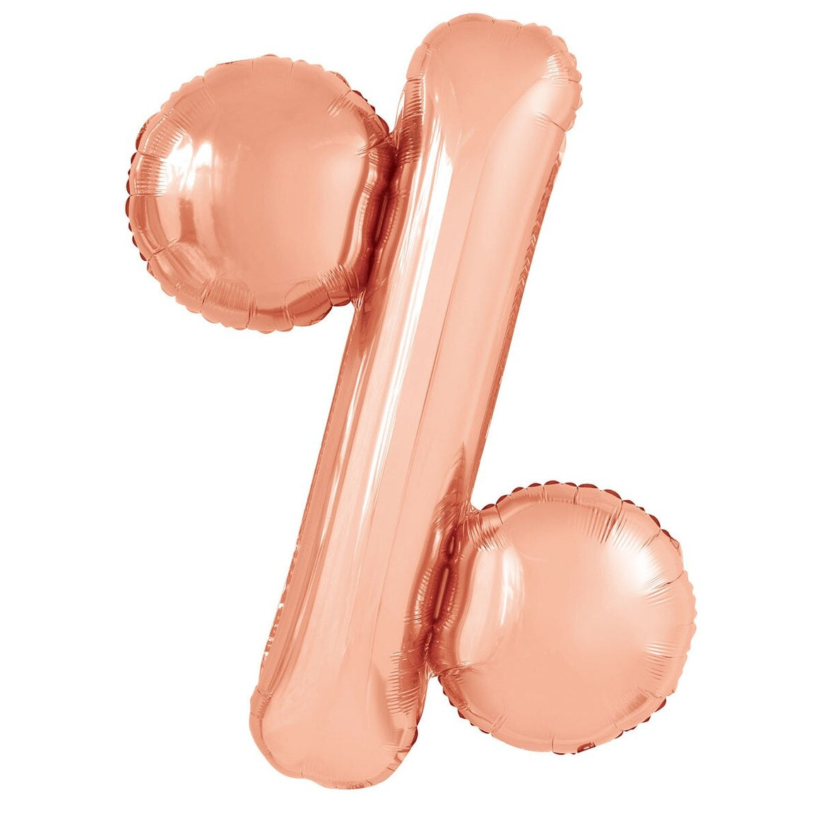 Rose Gold Percent Sign % Foil Balloon-86cm