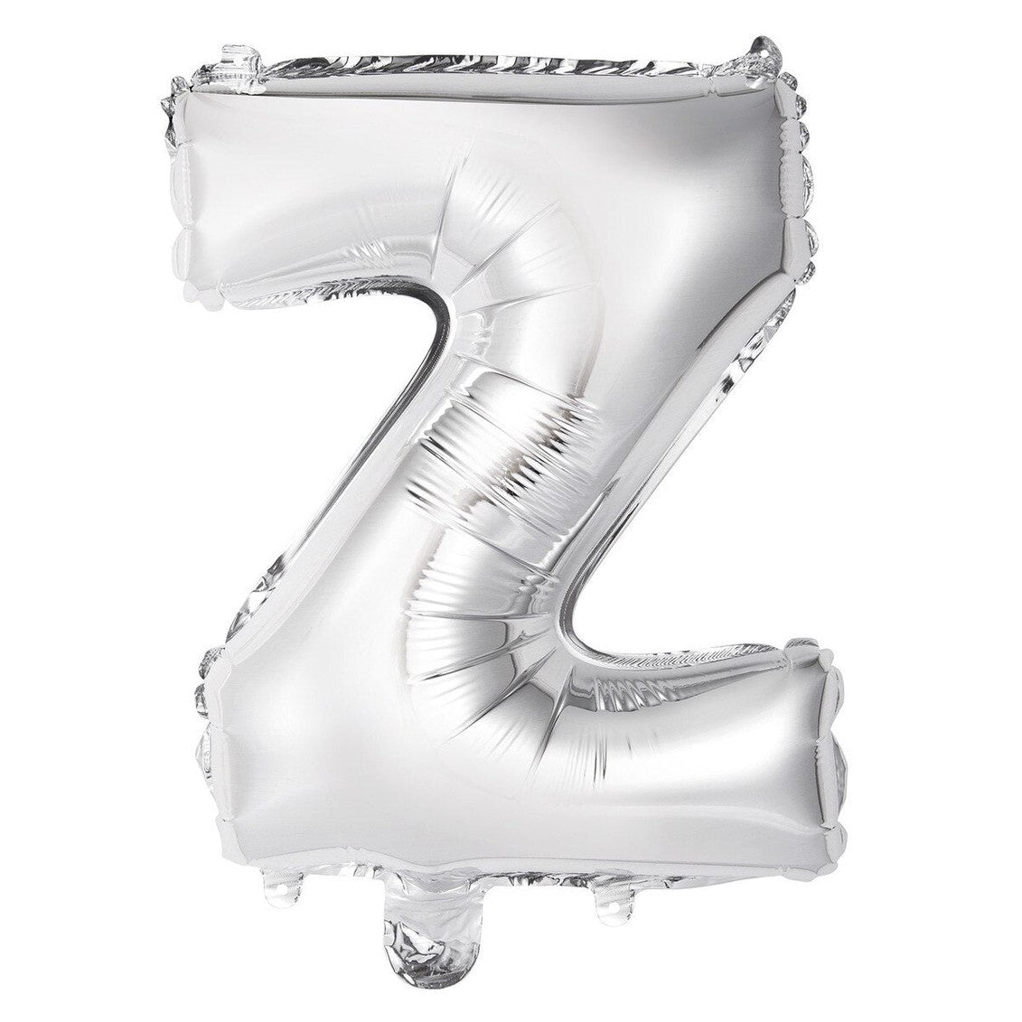 Silver Letter Z Foil Balloon - 35cm