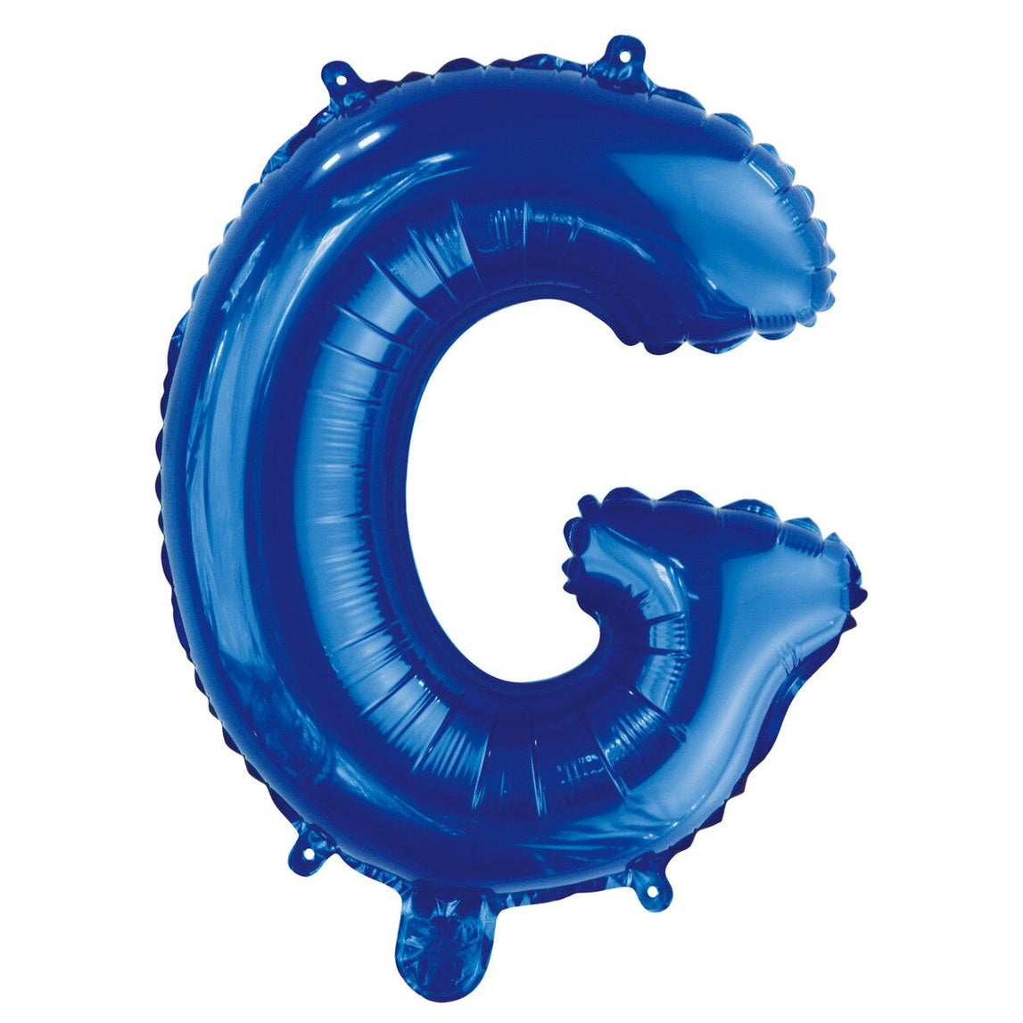 Blue Letter G Foil Balloon - 35cm