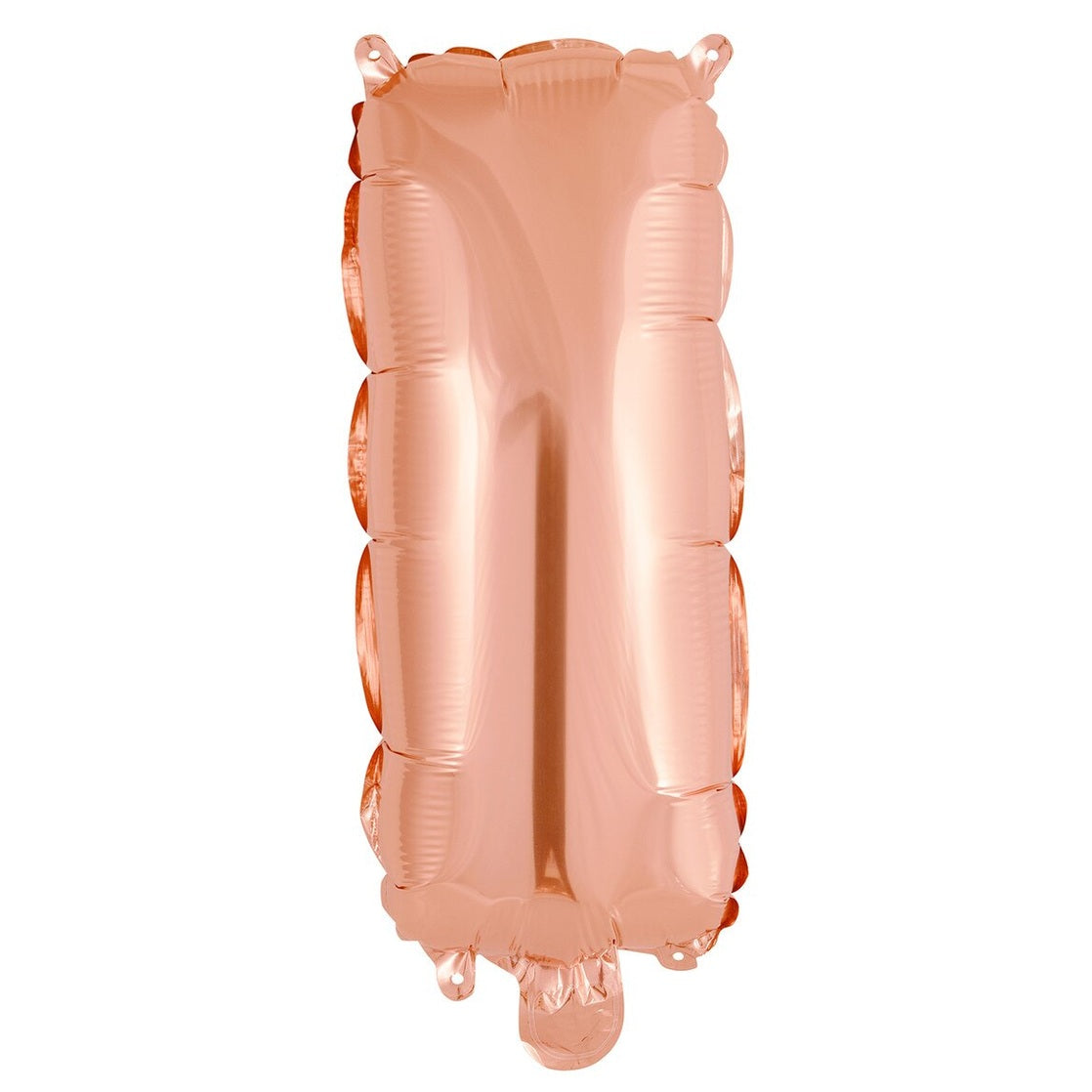 Rose Gold Letter I Foil Balloon - 35cm