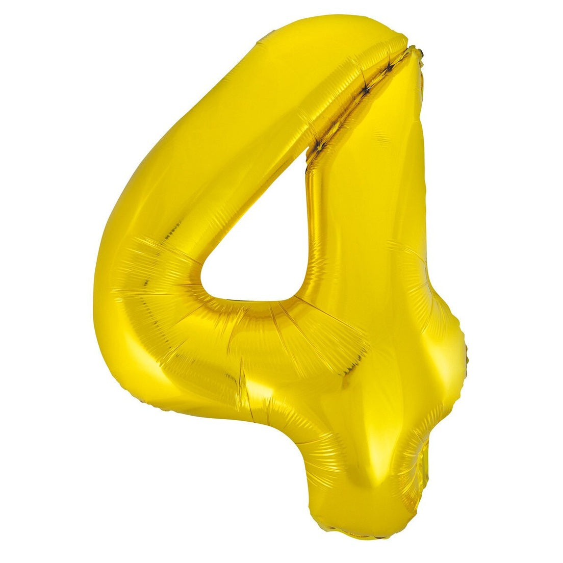 Number 4 Gold Foil Balloon-86cm