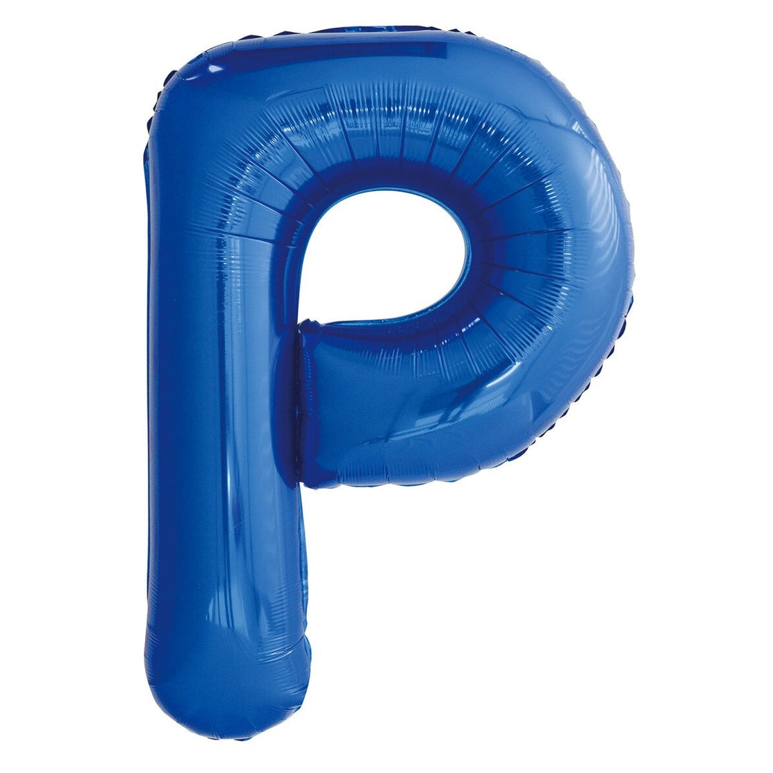 Blue Letter P Foil Balloon-86cm