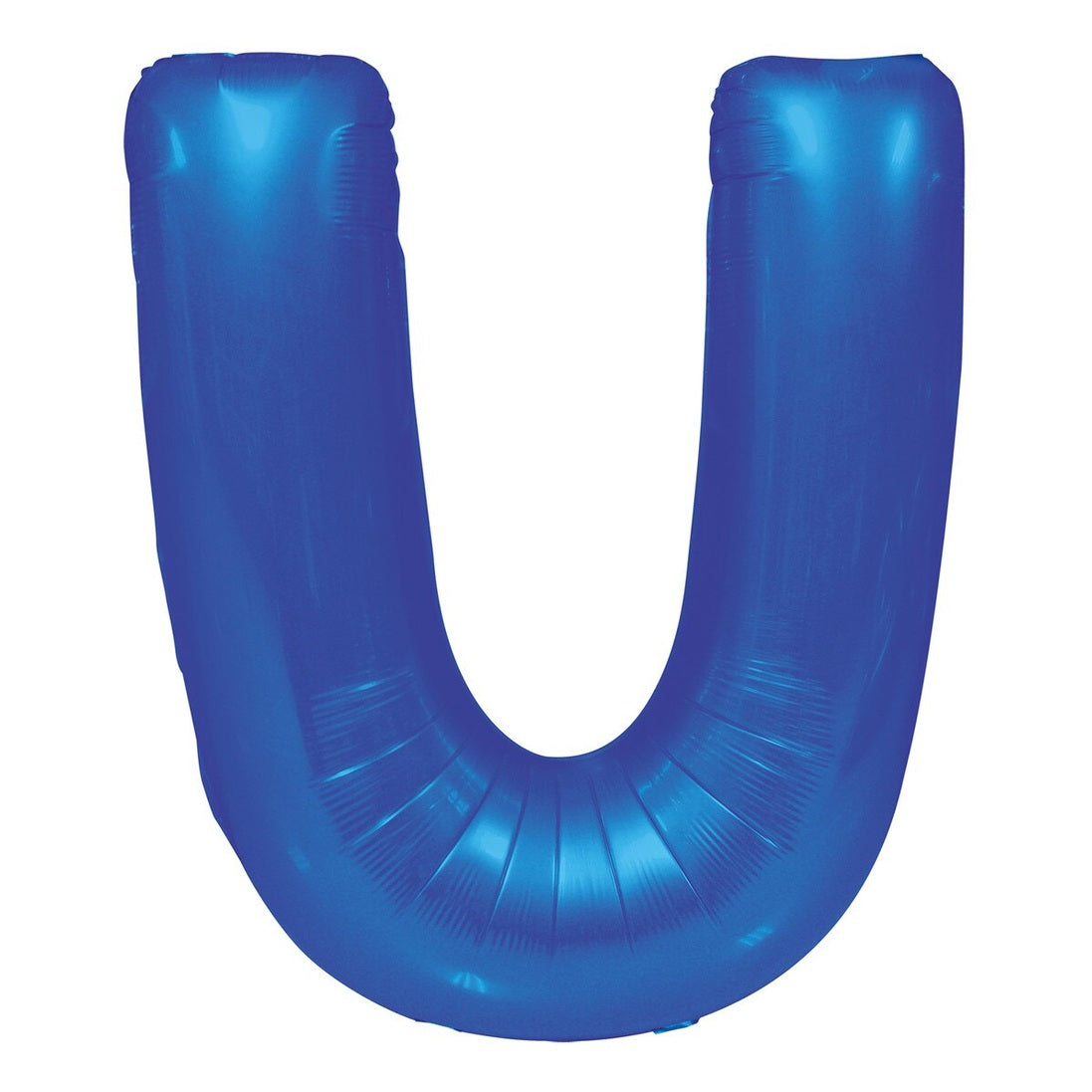 Blue Letter U Foil Balloon-86cm