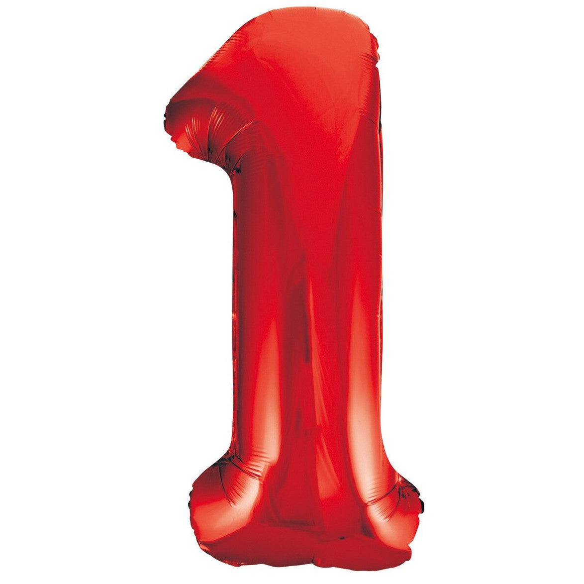 Number 1 Red Foil Balloon-86cm