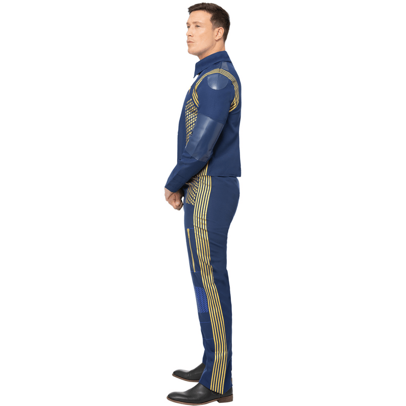 High-quality replica of the Star Trek Discovery Command Uniform with accurate design and colors
