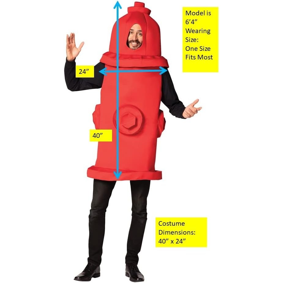 Fire Hydrant Adult Costume