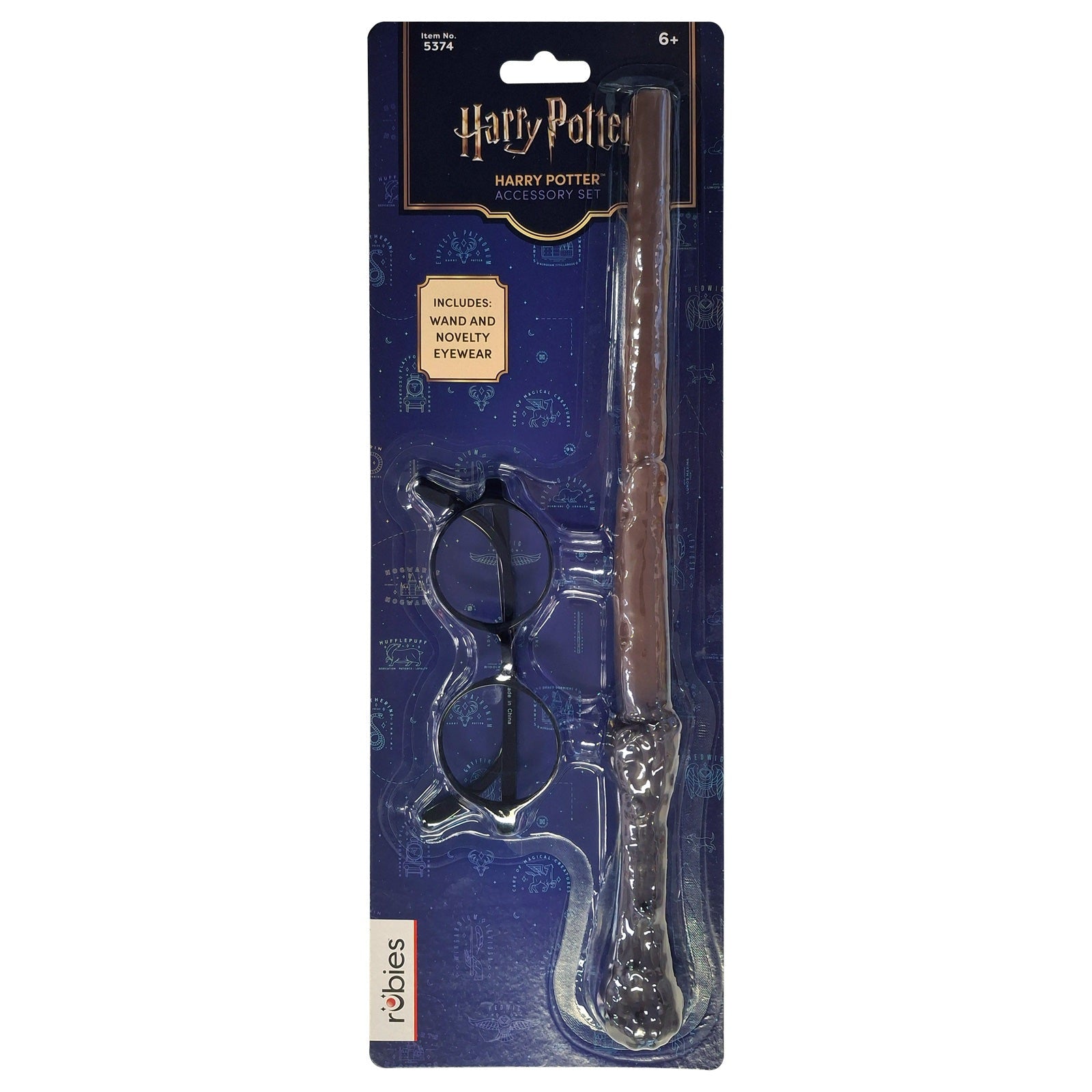 Harry Potter Glasses & Wand Kit