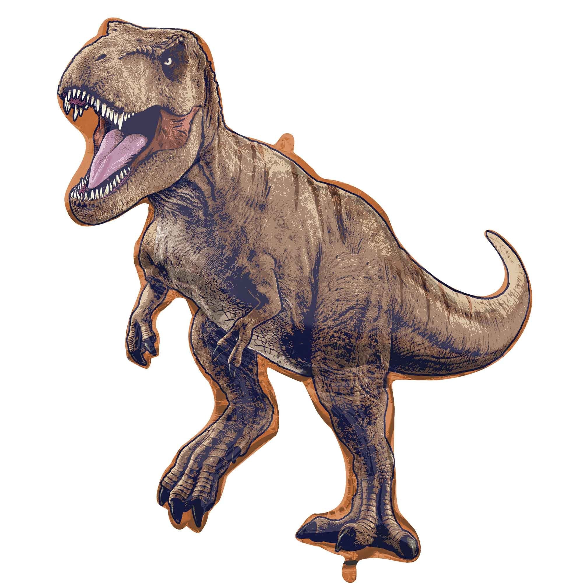 T-Rex Dinosaur Supershape Foil Balloon 99cm