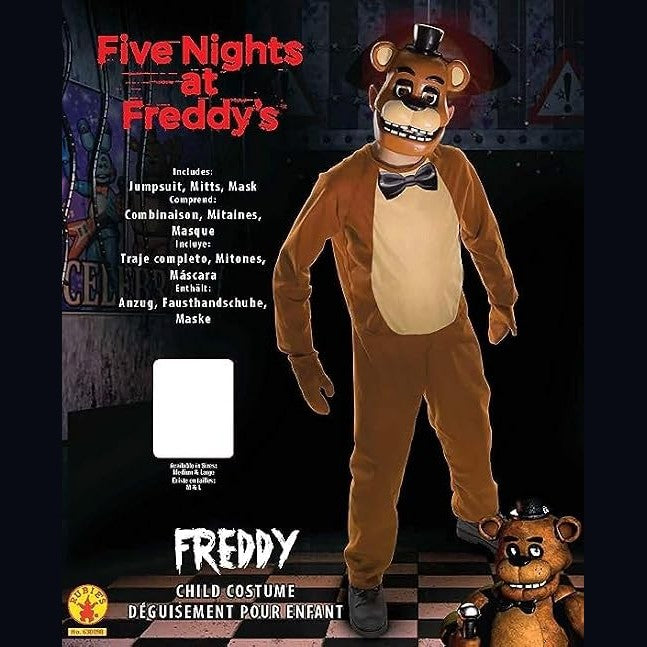 Freddy Costume Size Teen
