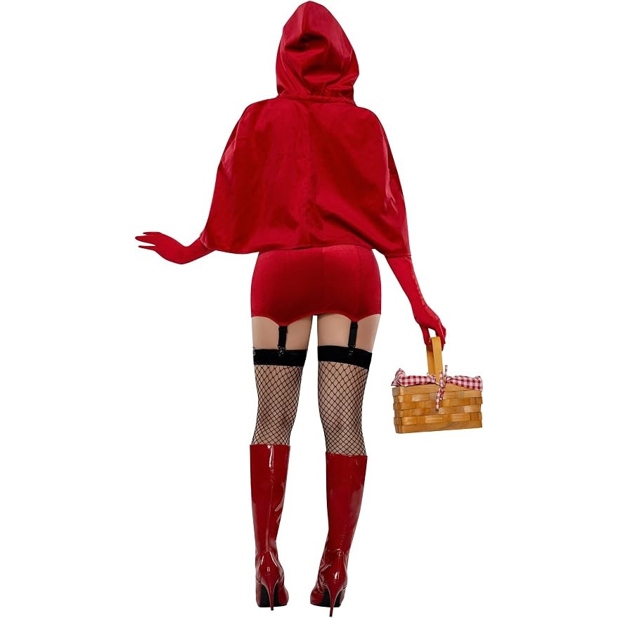 Velvet Red Riding Hood Women's Costume