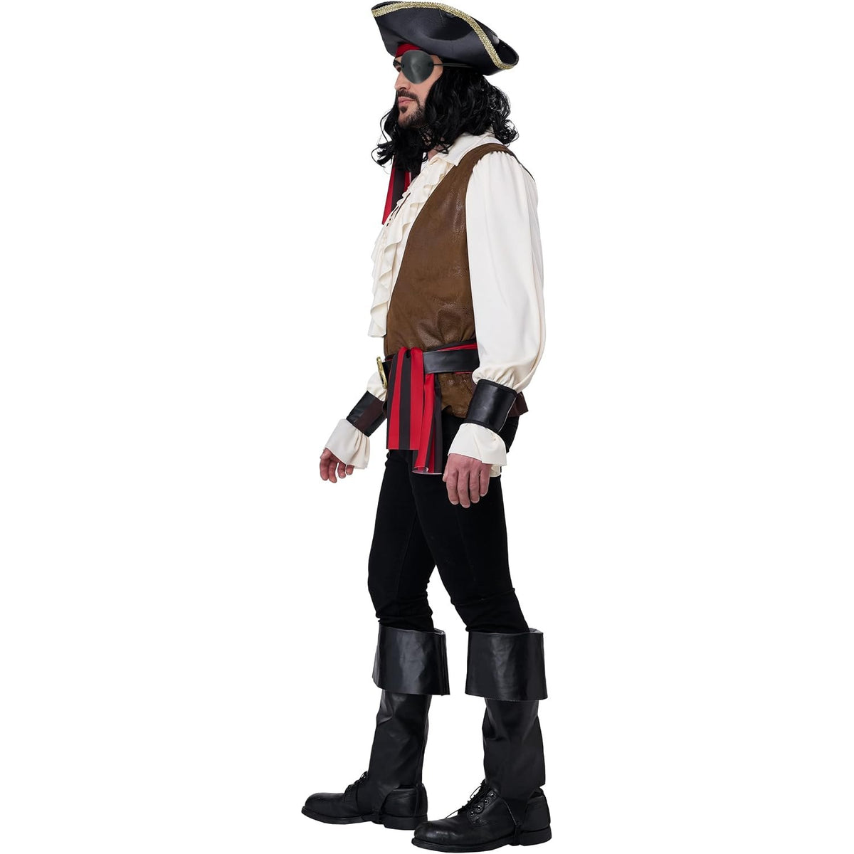 Rugged Renaissance Pirate Adult Costume, Plus Size