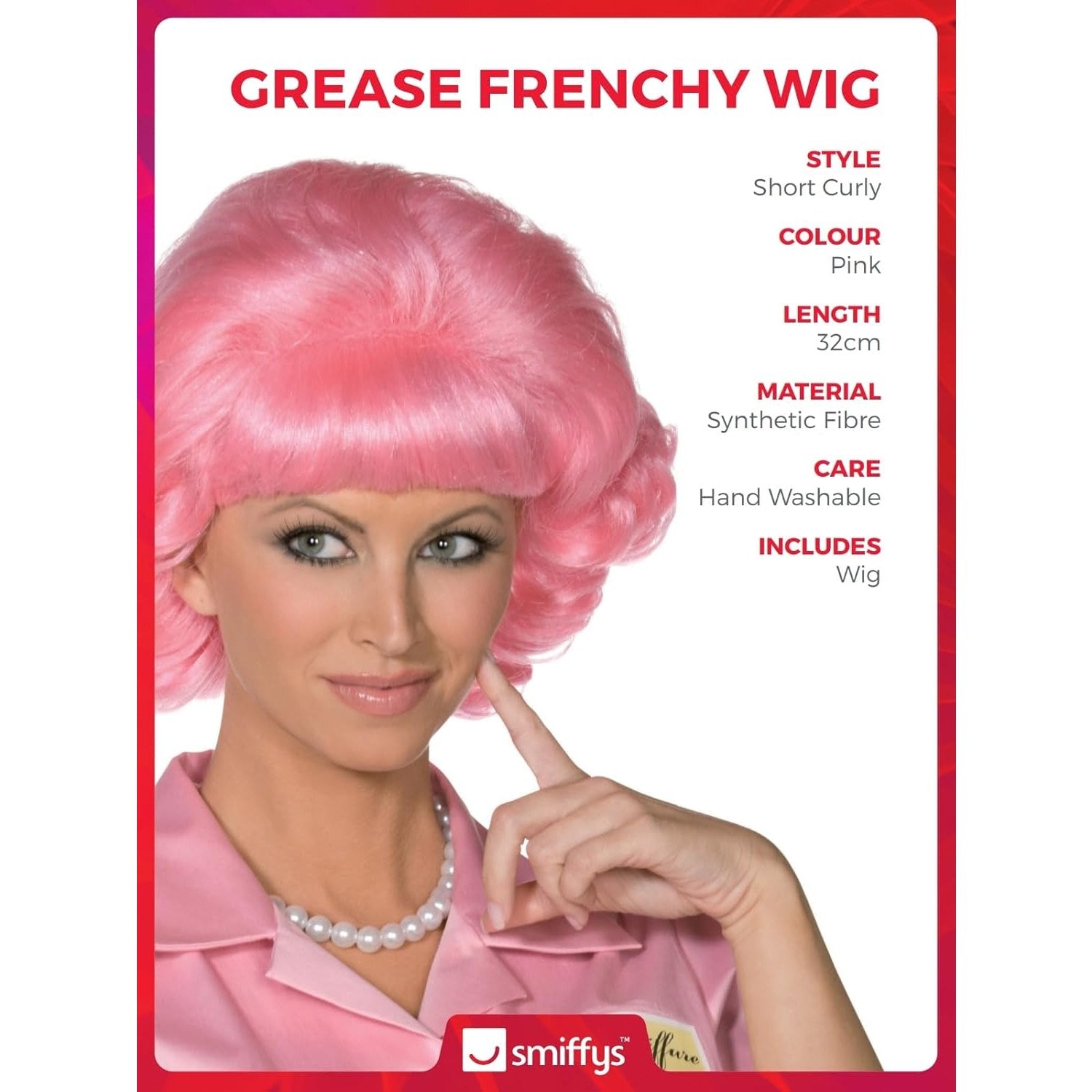 Grease Frenchy Wig