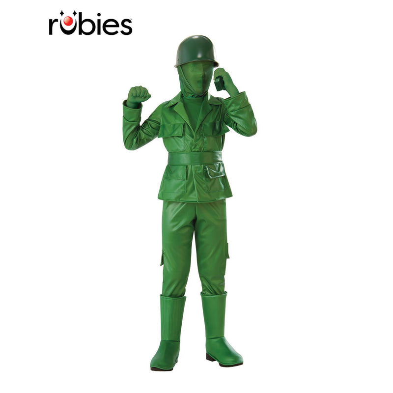 Green Army Man Costume Size L