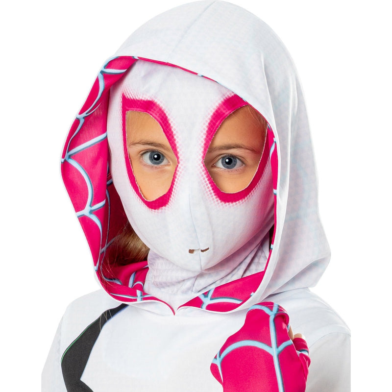 Spider Gwen Spider-Verse Deluxe Costume, Child.