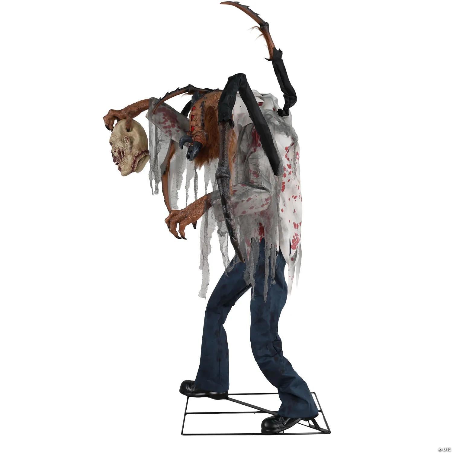6 Ft. 10" Animated Spider Monster Dr. Fangor