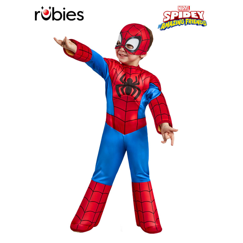 Spidey Deluxe "Spidey & his amazing friend" Costume -Toddler