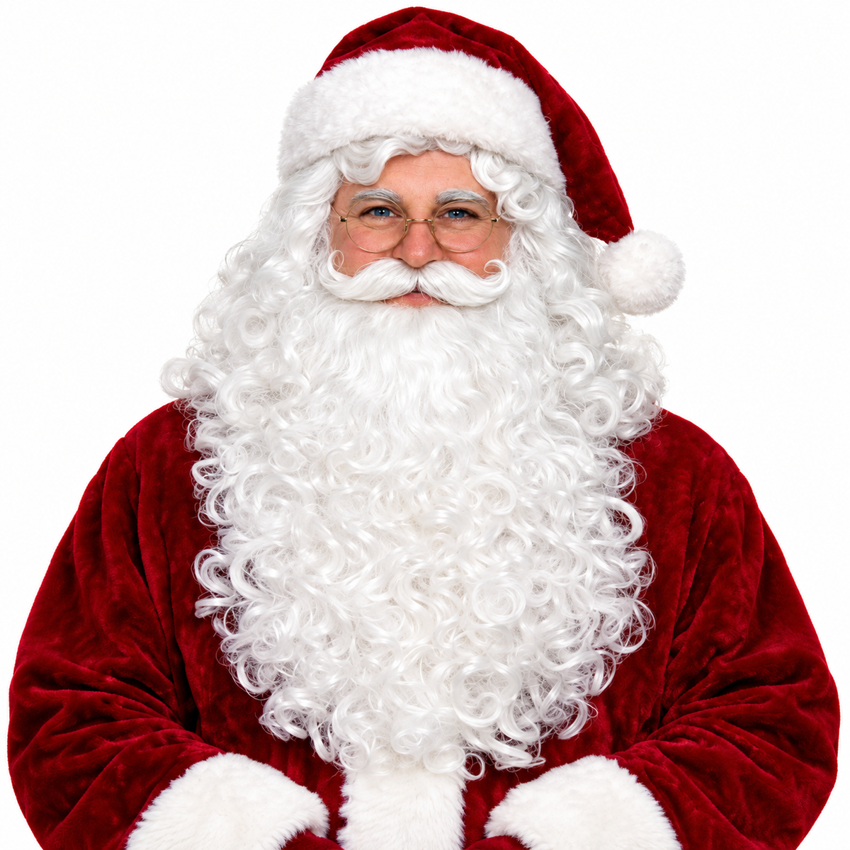 Santa Beard and Wig Set