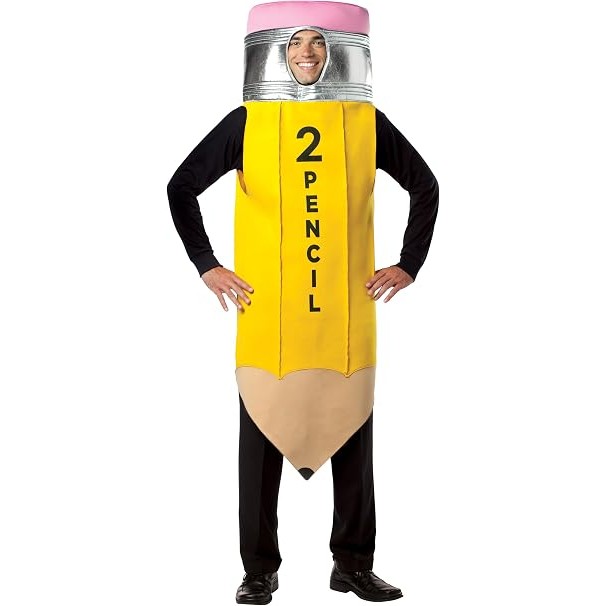 #2 Pencil Adult Costume