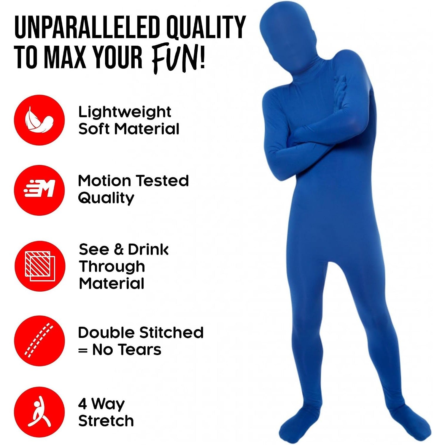 Boys Blue Morphsuit