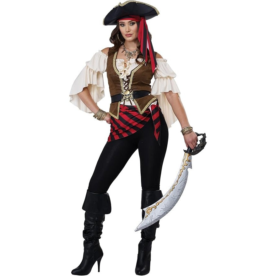 Deluxe Pirate Lady Women's Costume