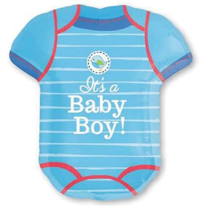 It's A Baby Boy Onesie Shaped Foil Balloon