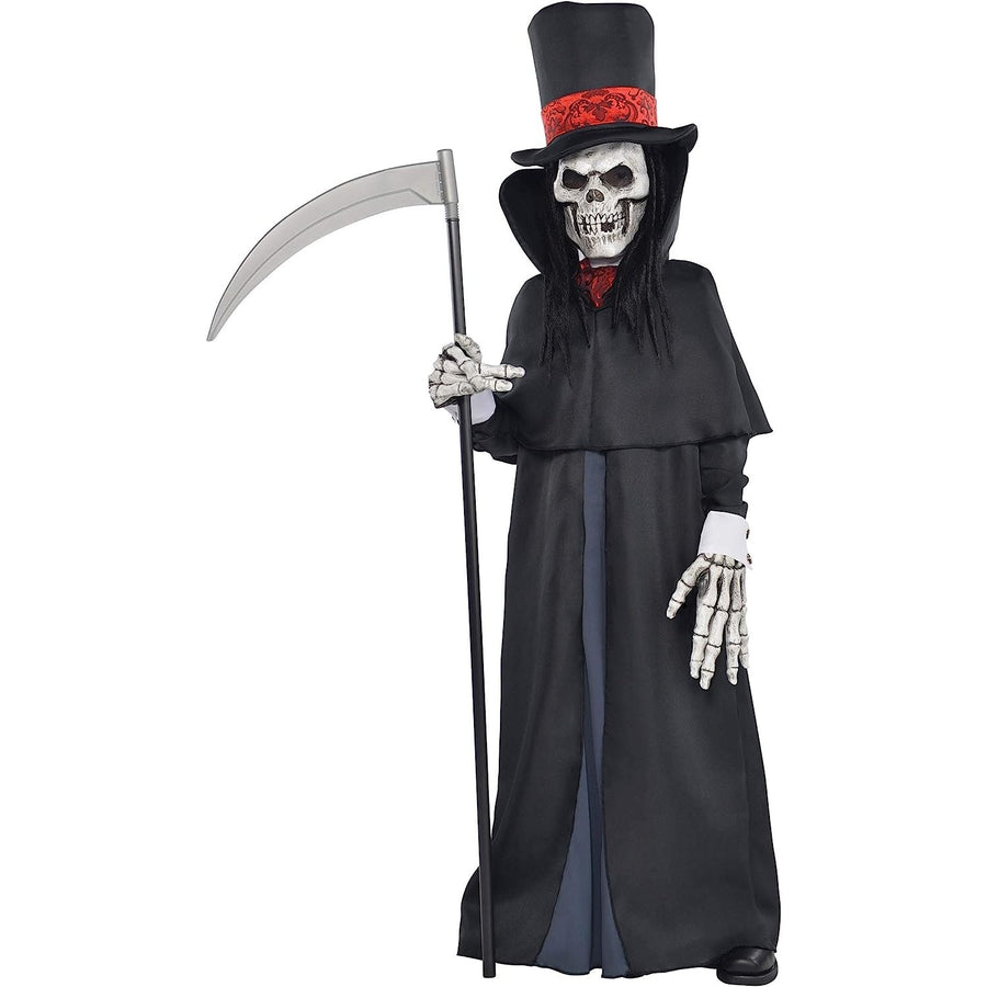 Dapper Death Grim Reaper Skeleton Child Costume.
