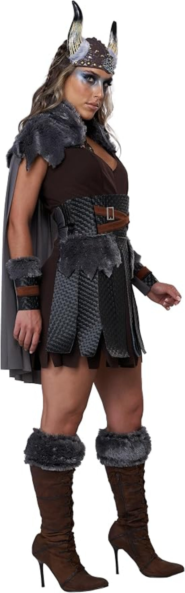 Viking Warrior Adult Women's Costume