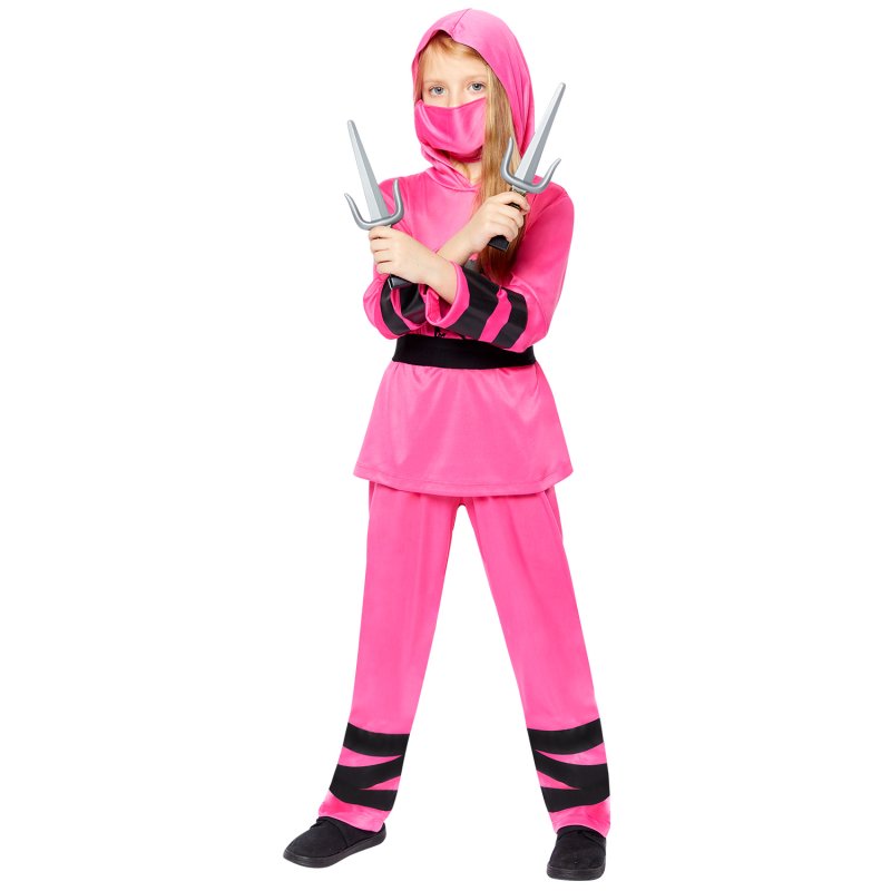Girls Pink Ninja