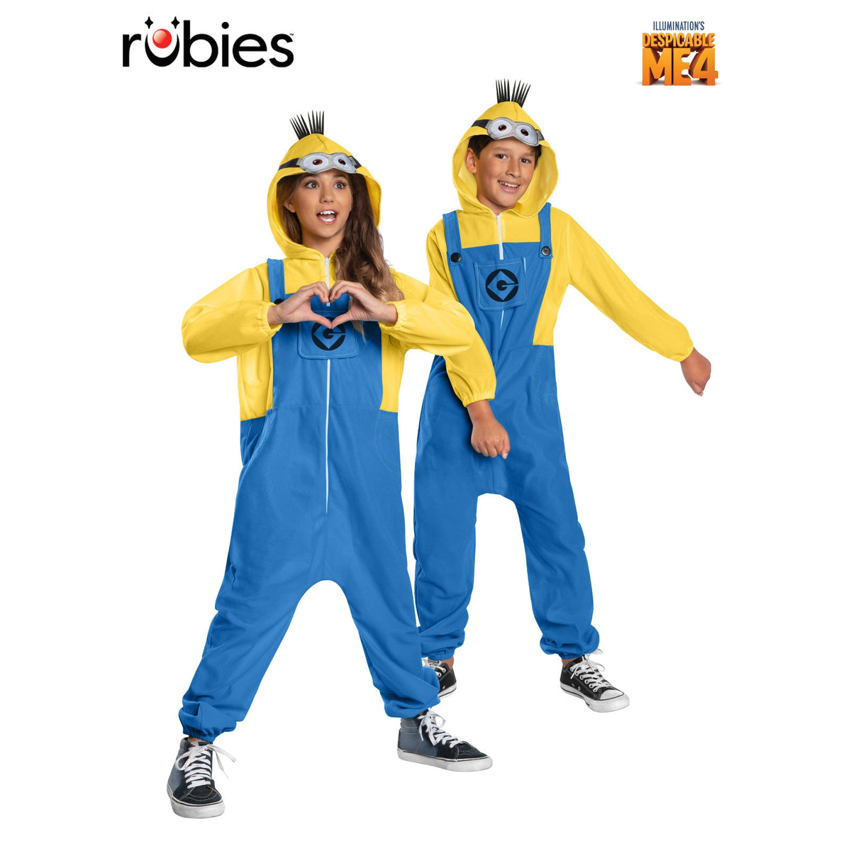 Minion Despicable 4 Jumpsuit Child Costume