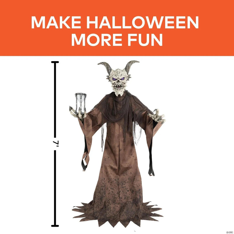 7 Ft. 9" Animated Light-Up The Time Demon